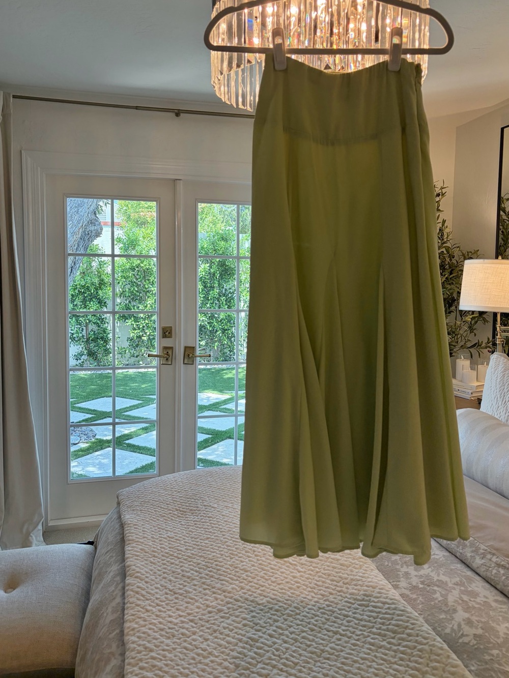 A&F High Rise Flowy Maxi Set Skirt - XXSP - Picture 7 of 11